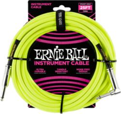 Ernie Ball Ernie Ball Szövetkábel Neonsárga