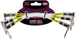 Ernie Ball Ernie Ball Patch Kábel 15cm Fehér