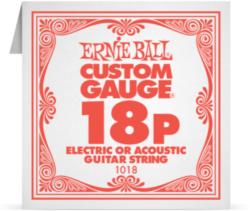 ERNIE BALL Single Plain Steel 018 - hangszerabc