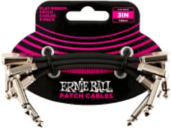 Ernie Ball Flat Ribbon Patch Kábel 7.5 cm 3 pack