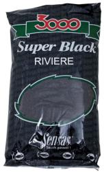 SENSAS Nada Groundbait 3000 Super Black Riviere, 1kg (A0.S11612)