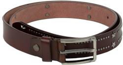 Manier Curea piele naturala bleumarin cu tinte CF061