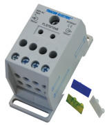Tracon Electric Tracon FLS70/10X8 Fővezetéki leágazó sorkapocs, sínre szerelhető 1×70mm2 / 8×10mm2, 400VAC, 192A, MULTICOLOR (FLS70/10X8) - elektrikstore