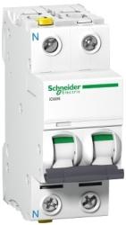 Schneider Electric , Acti9, A9F04663, Kismegszakító 1P+N, 63A, C karakterisztika, 6 kA Acti9 IC60N (Schneider A9F04663) (A9F04663)