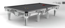 Riley Masa de snooker Riley Ray alb si negru lucios 12ft (RAY-12WS)