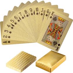 Games Planet® Poker kártyacsomag - arany (30101037)