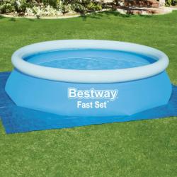 Bestway Pânză de sol pentru piscină Flowclear, 335 x 335 cm (92092) - vidaxl