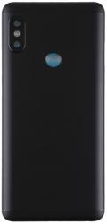 tel-szalk-018740 Xiaomi Redmi Note 5 fekete akkufedél, hátlap, hátlapi kamera lencse, oldalsó gombok (tel-szalk-018740)