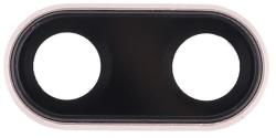  tel-szalk-018537 Huawei P20 hátlapi kamera lencse ezüst kerettel (tel-szalk-018537)