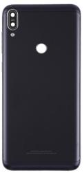 tel-szalk-018439 Asus Zenfone Max Pro (M1) ZB601KL fekete akkufedél, hátlap, hátlapi kamera lencse, oldalsó gombok (tel-szalk-018439)