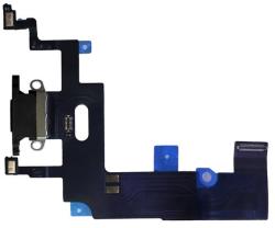  tel-szalk-019270 Apple iPhone XR töltőcsatlakozó port, flexibilis kábel / töltő csatlakozó flex fekete (tel-szalk-019270)