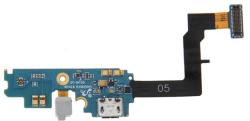 tel-szalk-019153 Samsung Galaxy S2 Plus I9105 töltőcsatlakozó port, flexibilis kábel / töltő csatlakozó flex (tel-szalk-019153)