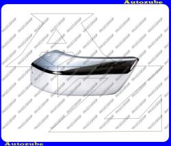 NISSAN PICK UP 1997.09-2015.01 /D22/ Első lökhárító középső felső sarok bal, króm "2000.09. -ig" DS8101104
