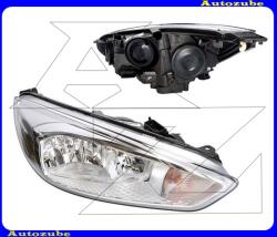 FORD FOCUS MK3 2014.10-2020.02 Fényszóró jobb króm házas (H7/H1) motorral HELLA 1EE 354 827-021