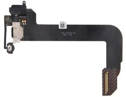 tel-szalk-019255 Apple iPod Touch 6 töltőcsatlakozó port, flexibilis kábel / töltő csatlakozó flex fekete (tel-szalk-019255)