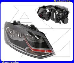 VW POLO 5 2014.05-2017.05 /6C/ Fényszóró jobb "GTI" (H7/H7) motorral HELLA 1EB 012 034-061