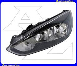 FORD FOCUS MK3 2014.10-2020.02 Fényszóró bal fekete házas (H7/H1/LED) nappali fénnyel, motorral DEPO 431-11C9LMLDEM2