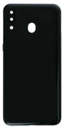  tel-szalk-019036 Samsung Galaxy M20 fekete akkufedél, hátlap, kamera lencse (tel-szalk-019036)