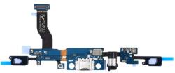  tel-szalk-019056 Samsung Galaxy C9 Pro töltőcsatlakozó port fejhallgató jack aljzat, flexibilis kábel töltő csatlakozó (tel-szalk-019056)