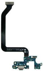 tel-szalk-019303 Samsung Galaxy S10 5G G977N töltőcsatlakozó port, flexibilis kábel / töltő csatlakozó flex (tel-szalk-019303)