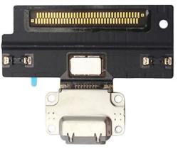  tel-szalk-019266 Apple iPad Pro 10.5 töltőcsatlakozó port, flexibilis kábel / töltő csatlakozó flex matt fekete (tel-szalk-019266)