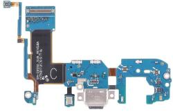 tel-szalk-019228 Samsung Galaxy S8 Plus G9550 töltőcsatlakozó port, flexibilis kábel / töltő csatlakozó flex (tel-szalk-019228)
