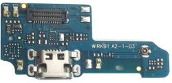 tel-szalk-019615 Asus Zenfone Max Plus (M1) ZB570TL töltőcsatlakozó port panel (tel-szalk-019615)