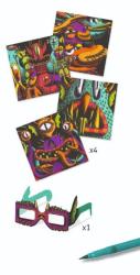 DJECO Atelier de colorat 3D Monstruleti simpatici (DJ08651)