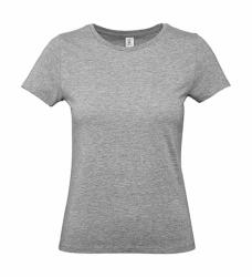 B and C Női rövid ujjú póló B&C #E190 /women T-Shirt -2XL, Sportszürke