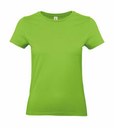 B and C Női rövid ujjú póló B&C #E190 /women T-Shirt -S, Orhidea zöld