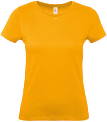 B and C Női rövid ujjú póló B&C #E150 /women T-Shirt -2XL, Sárgabarack