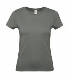 B and C Női rövid ujjú póló B&C #E150 /women T-Shirt -S, Millenáris khaki