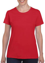 Gildan Női póló Rövid ujjú Gildan Ladies' Heavy Cotton? T-Shirt - L, Piros