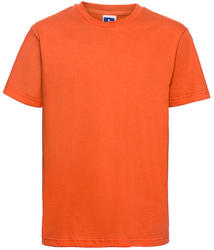 Russell Gyerek rövid ujjú póló Russell Europe Kids' Slim T-Shirt -3XL (164/13-14), Narancssárga