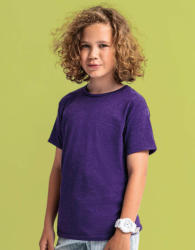 Fruit of the Loom Gyerek rövid ujjú póló Fruit of the Loom Kids' Iconic 150 T -116 (5-6), Heather lila