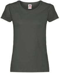 Fruit of the Loom Női póló Rövid ujjú Fruit of the Loom Original T Lady-Fit - XL, Világos grafitszürke