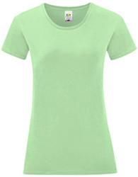 Fruit of the Loom Női rövid ujjú póló Fruit of the Loom Ladies' Iconic 150 T -2XL, Neomint