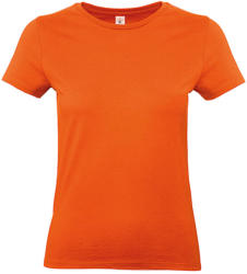 B and C Női rövid ujjú póló B&C #E190 /women T-Shirt -XS, Narancssárga
