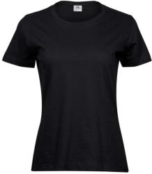 Tee Jays Női rövid ujjú póló Tee Jays Ladies' Sof Tee -3XL, Fekete