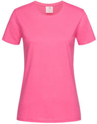 Stedman Női rövid ujjú póló Stedman Classic-T Fitted Women -XS, Édes rózsaszín