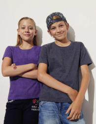 Fruit of the Loom Gyerek rövid ujjú póló Fruit of the Loom Kids' Iconic 150 T -104 (3-4), Vintage Heather Sötétkék