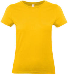B and C Női rövid ujjú póló B&C #E190 /women T-Shirt -S, Aranysárga