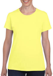 Gildan Női póló Rövid ujjú Gildan Ladies' Heavy Cotton? T-Shirt - 2XL, Cornsilk (világossárga)