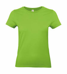 B and C Női rövid ujjú póló B&C #E190 /women T-Shirt -XS, Orhidea zöld