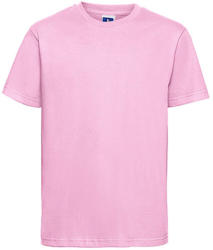 Russell Gyerek rövid ujjú póló Russell Europe Kids' Slim T-Shirt -2XL (152/11-12), Édesség rózsaszín