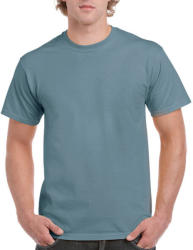 Gildan Uniszex póló Rövid ujjú Gildan Ultra Cotton Adult T-Shirt - S, Kő kék