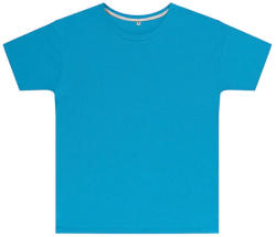 SG Lighting Gyerek rövid ujjú póló SG Kids' Perfect Print Tagless Tee -116 (5-6/M), Türkizkék
