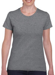 Gildan Női póló Rövid ujjú Gildan Ladies' Heavy Cotton? T-Shirt - 2XL, Heather grafitszürke