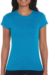 Gildan Női póló Csapott ujjú Gildan Softstyle Ladies' T-Shirt - 2XL, Antik zafírkék
