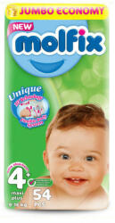 Molfix Jumbo 4+ 9-16 kg 54 db